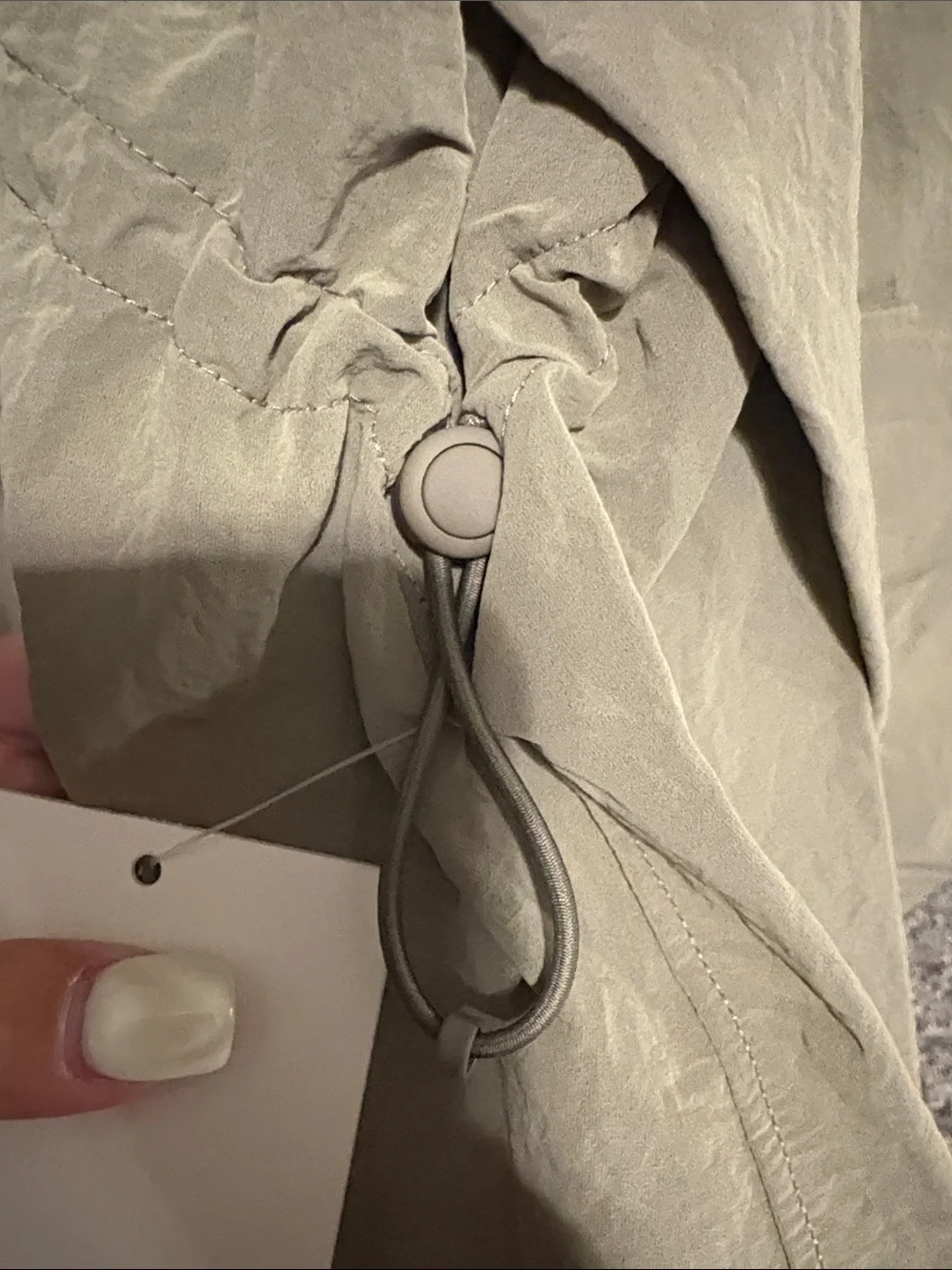 Lululemon Crinkle Nylon Cinchable Jacket